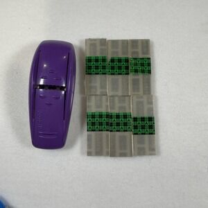 Scotch Pop-Up Tape Refill Strips 6  Pads + 1 Wrist Band Dispenser Purple